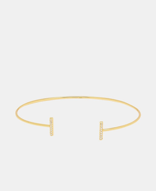 Lawrence Grey Jewelry otevřený náramek Zlatá 1