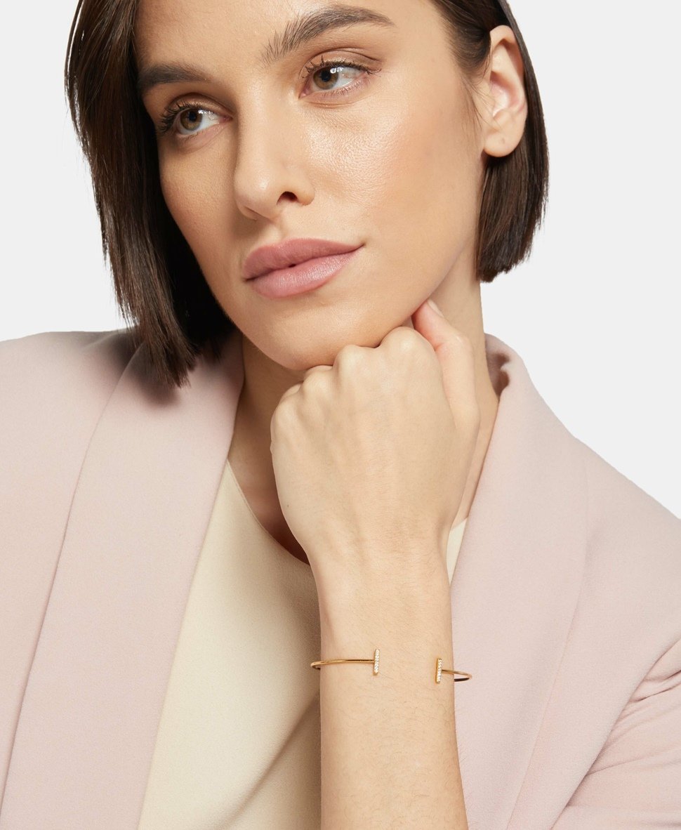 Lawrence Grey Jewelry otevřený náramek Zlatá 3