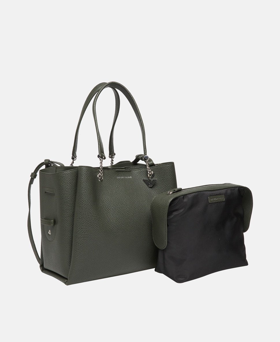 Emporio Armani kabelka tote Modrá 2