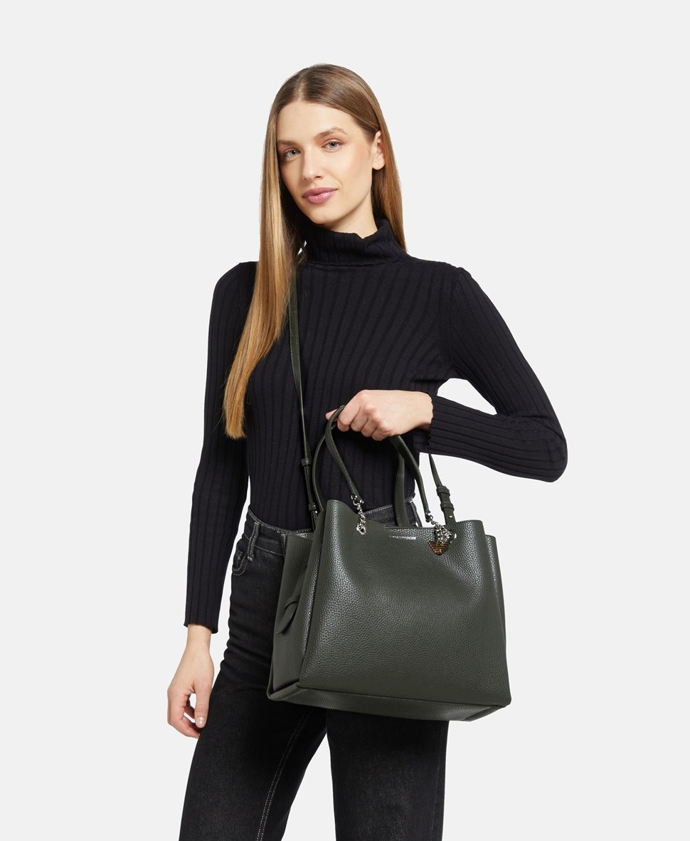 Emporio Armani kabelka tote Modrá 5