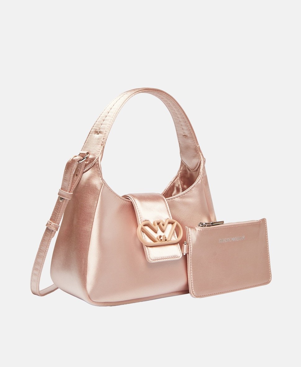 Emporio Armani hobo kabelka Růžová 2