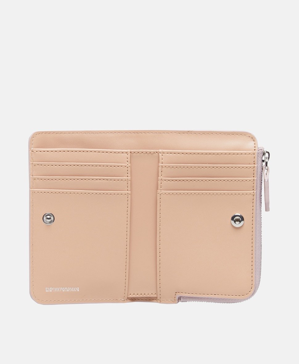 Emporio Armani peněženka Růžová 4