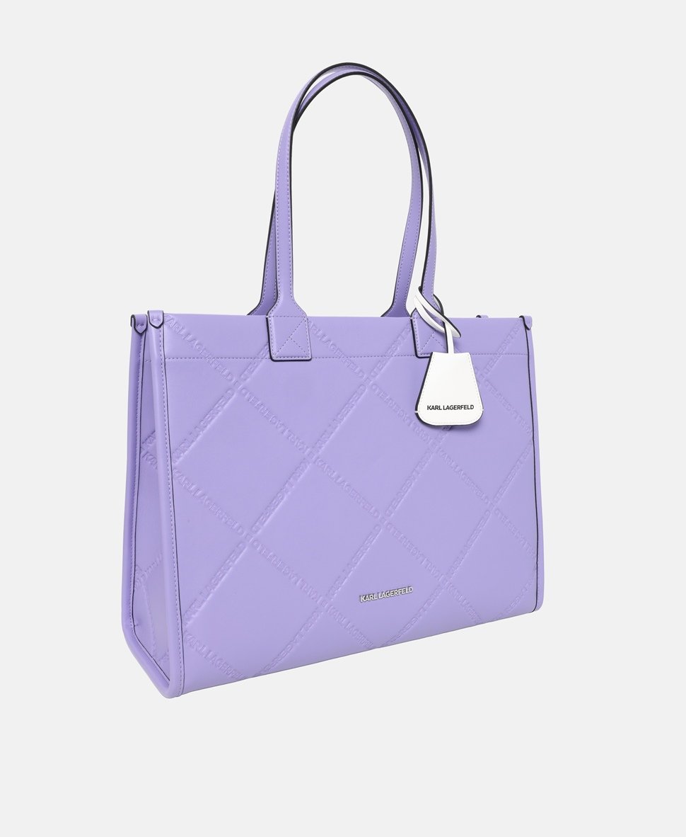 Karl Lagerfeld kabelka tote Lila 1