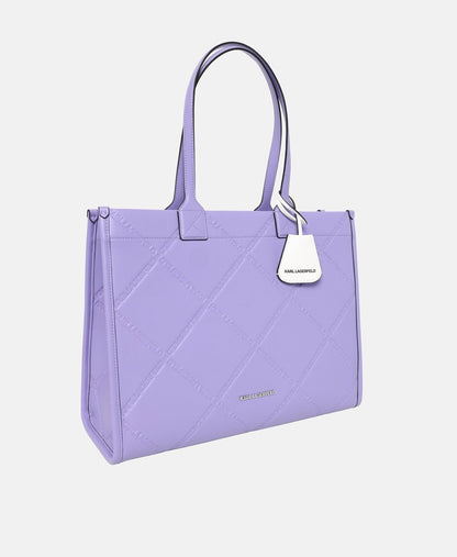 Karl Lagerfeld kabelka tote Lila 1