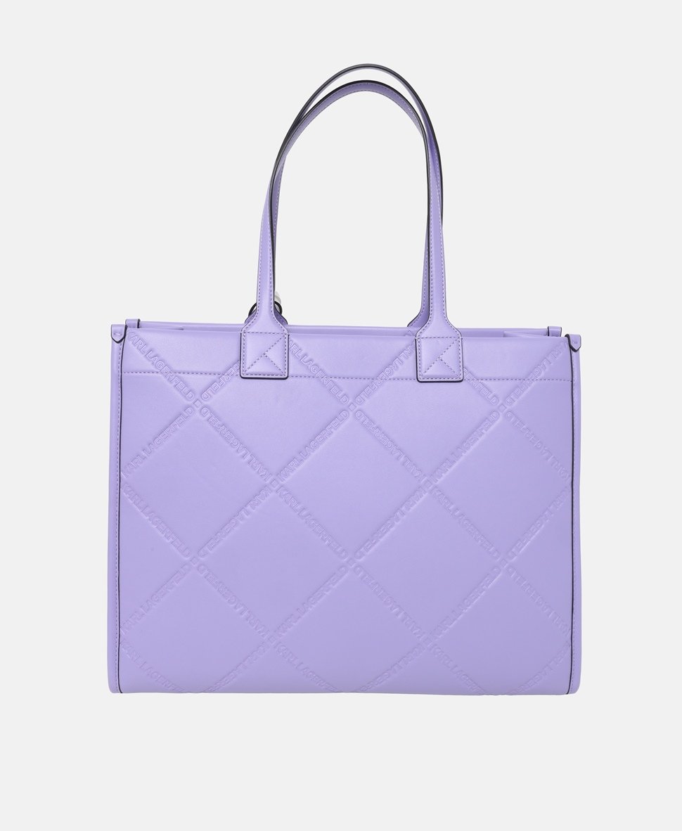 Karl Lagerfeld kabelka tote Lila 4