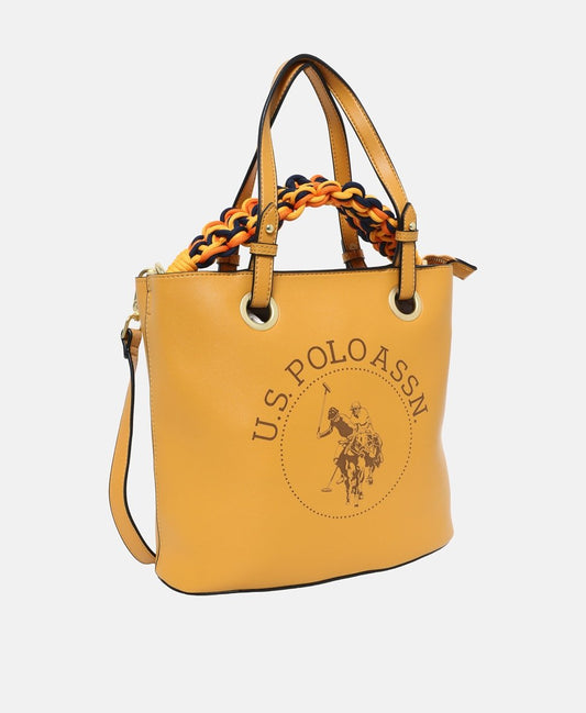 U.S. Polo Assn. kabelka přes rameno Žlutá 1