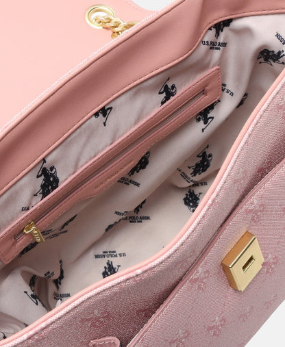 U.S. Polo Assn. batoh Starorůžová 3