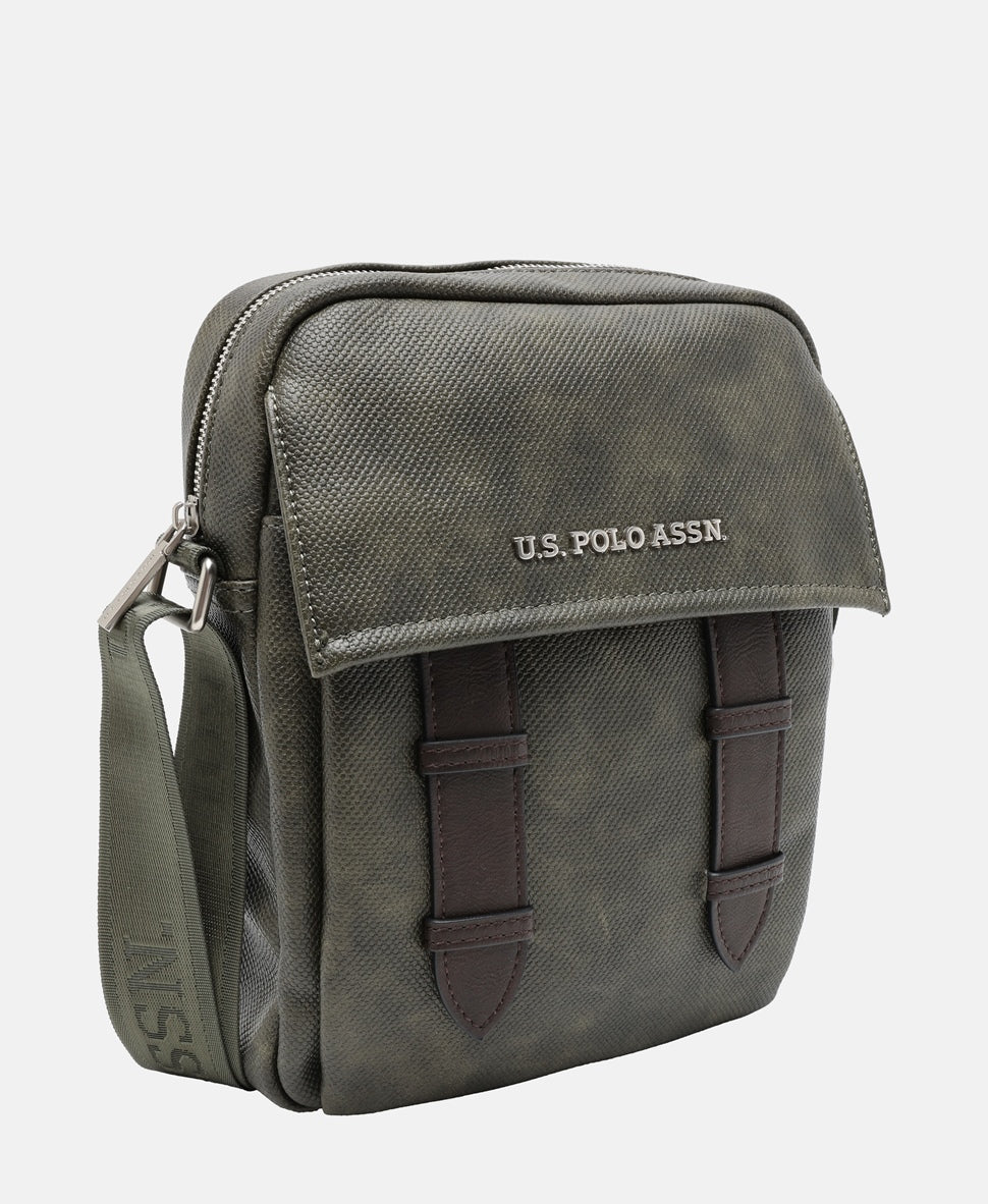 U.S. Polo Assn. taška messenger Zelená 1
