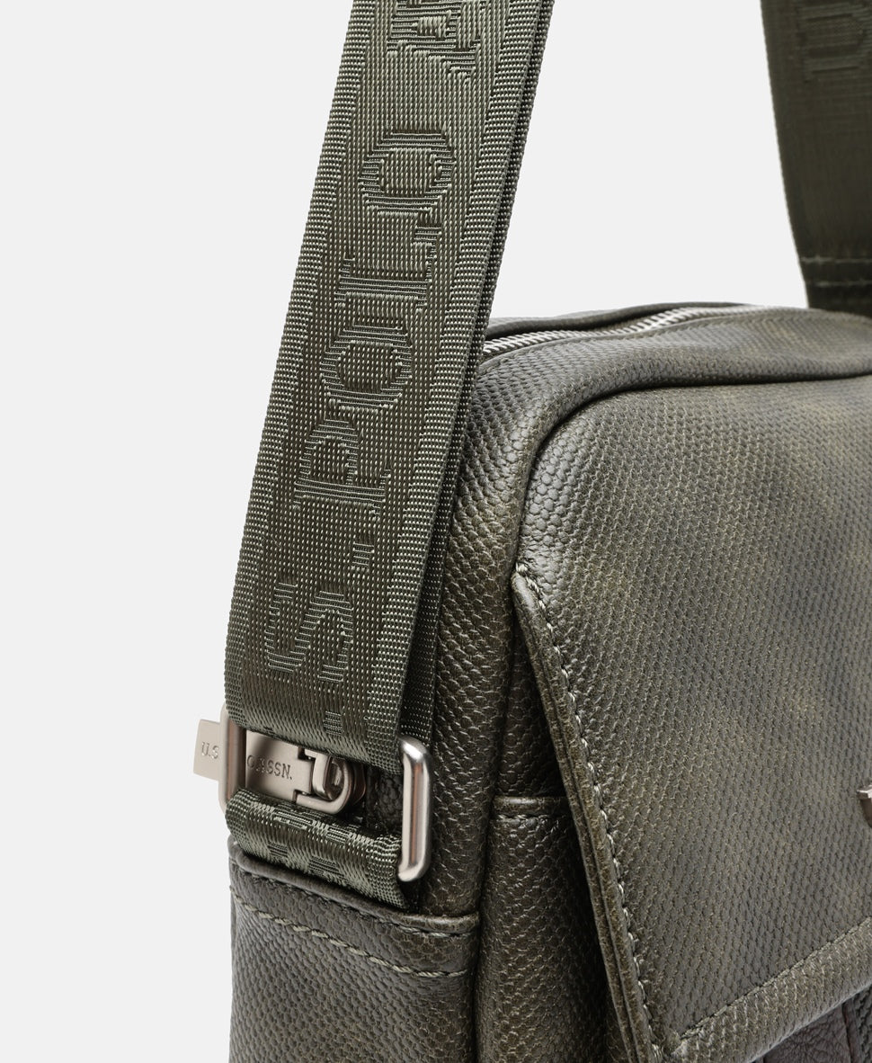 U.S. Polo Assn. taška messenger Zelená 2