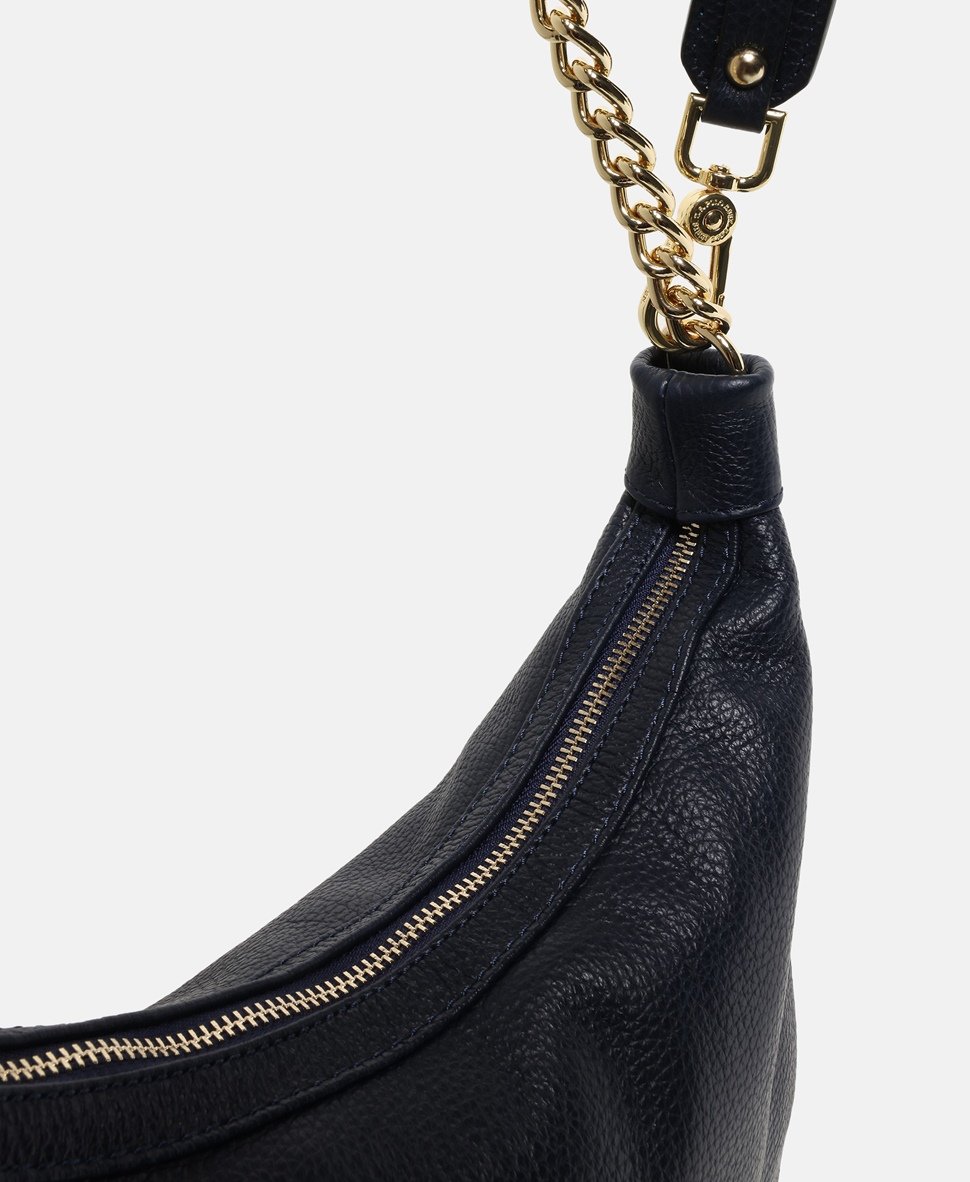 U.S. Polo Assn. kožená hobo kabelka Modrá 2