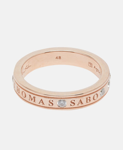 Thomas Sabo prsten Růžově zlatá 1