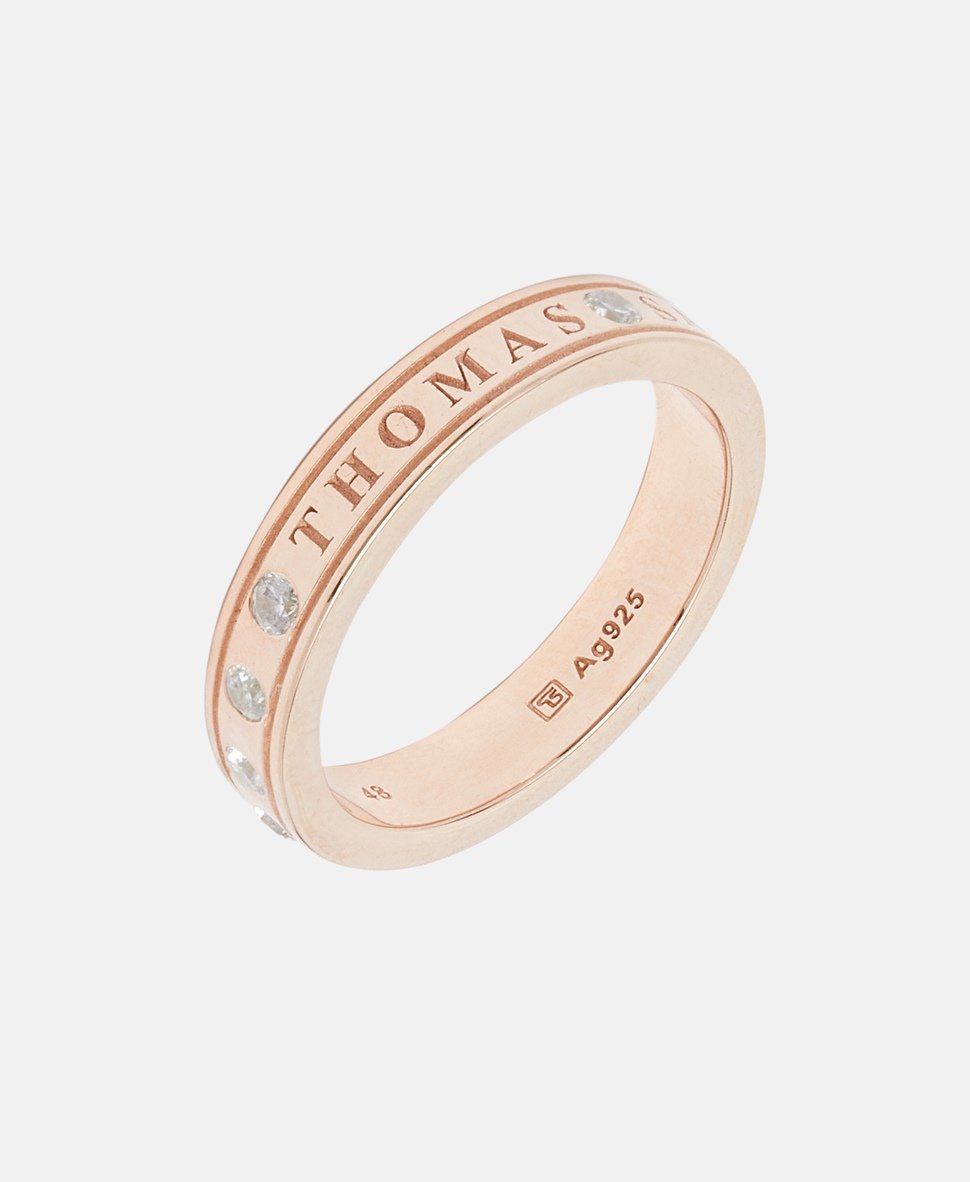 Thomas Sabo prsten Růžově zlatá 2