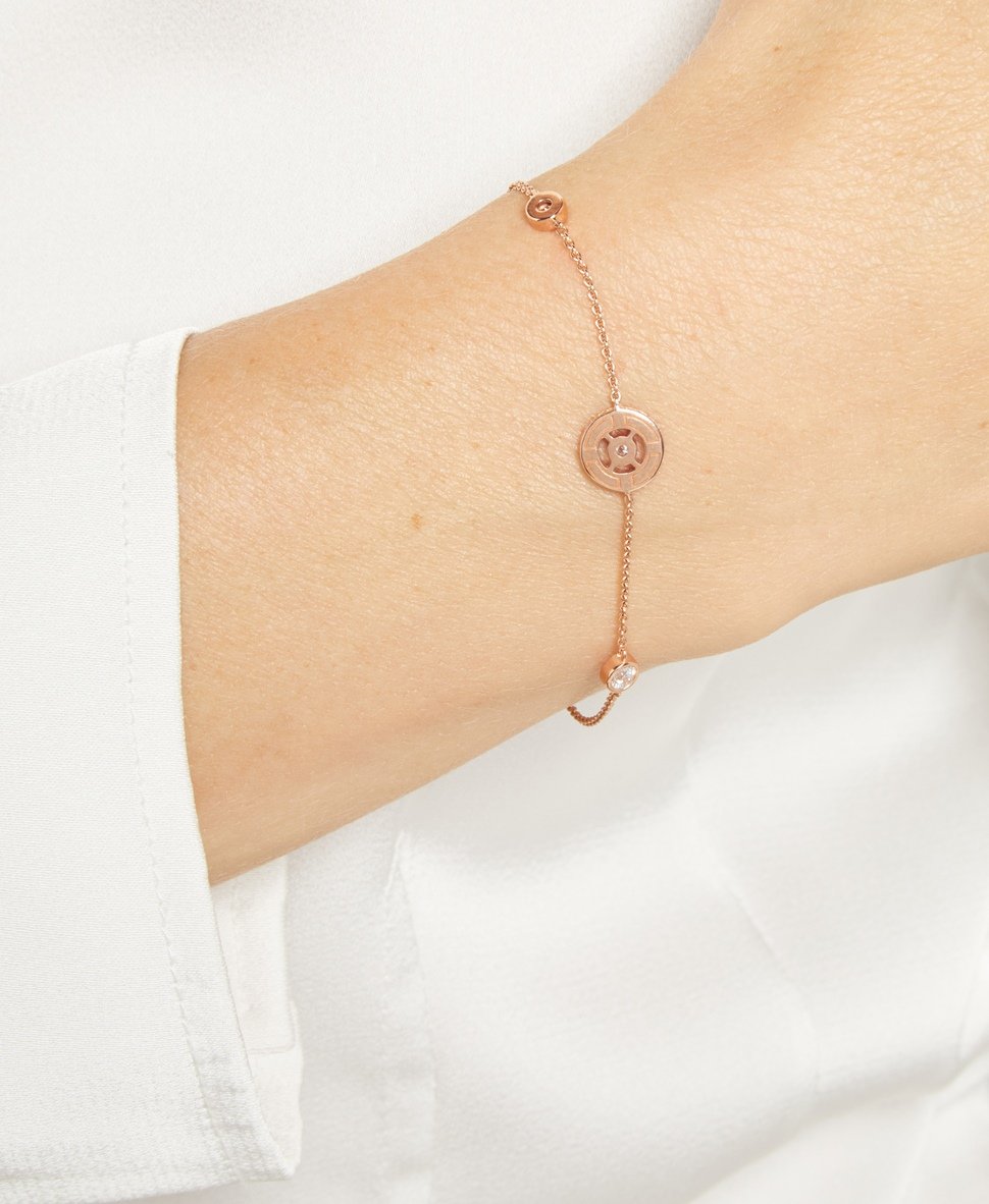 Thomas Sabo náramek Růžově zlatá 4