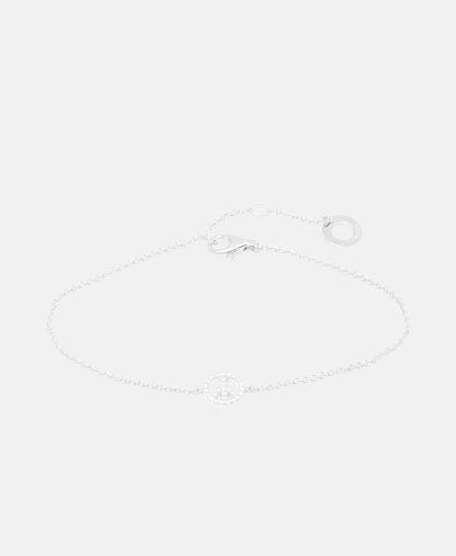 Thomas Sabo řetízkový náramek s přívěskem Stříbrná 1