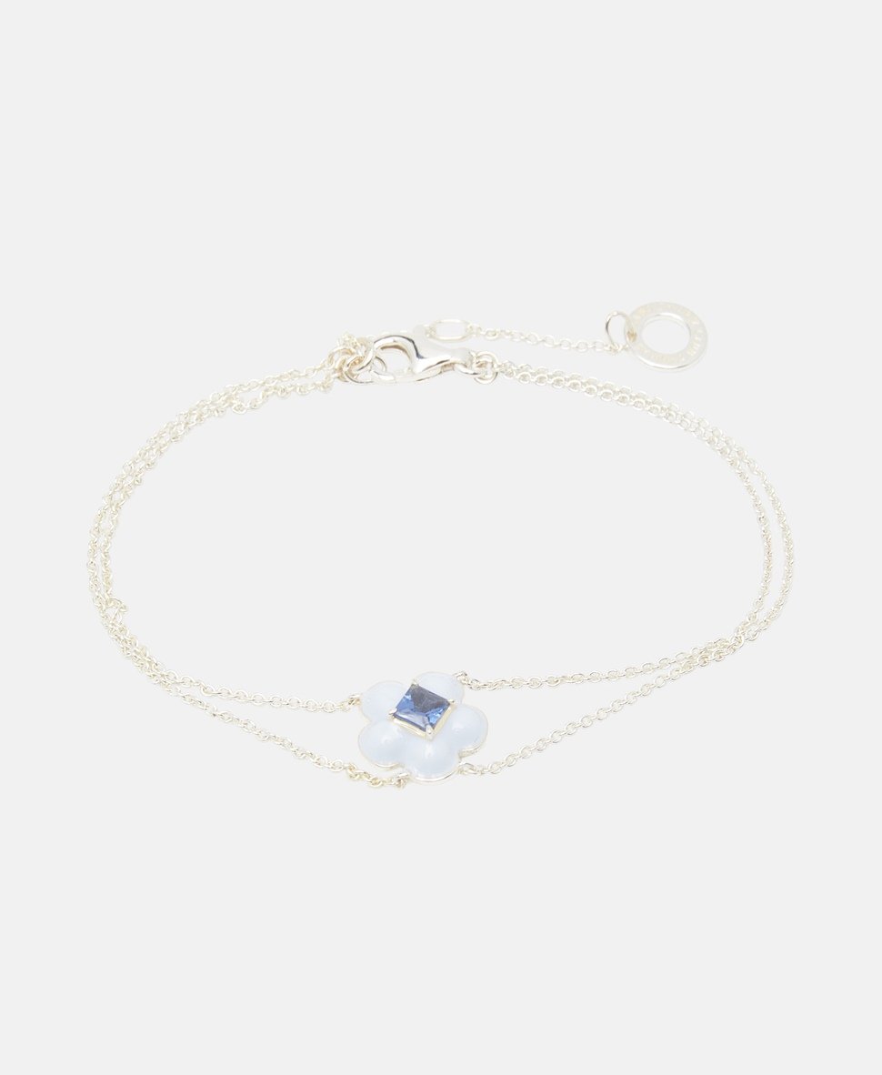 Thomas Sabo řetízkový náramek s přívěskem Stříbrná 1