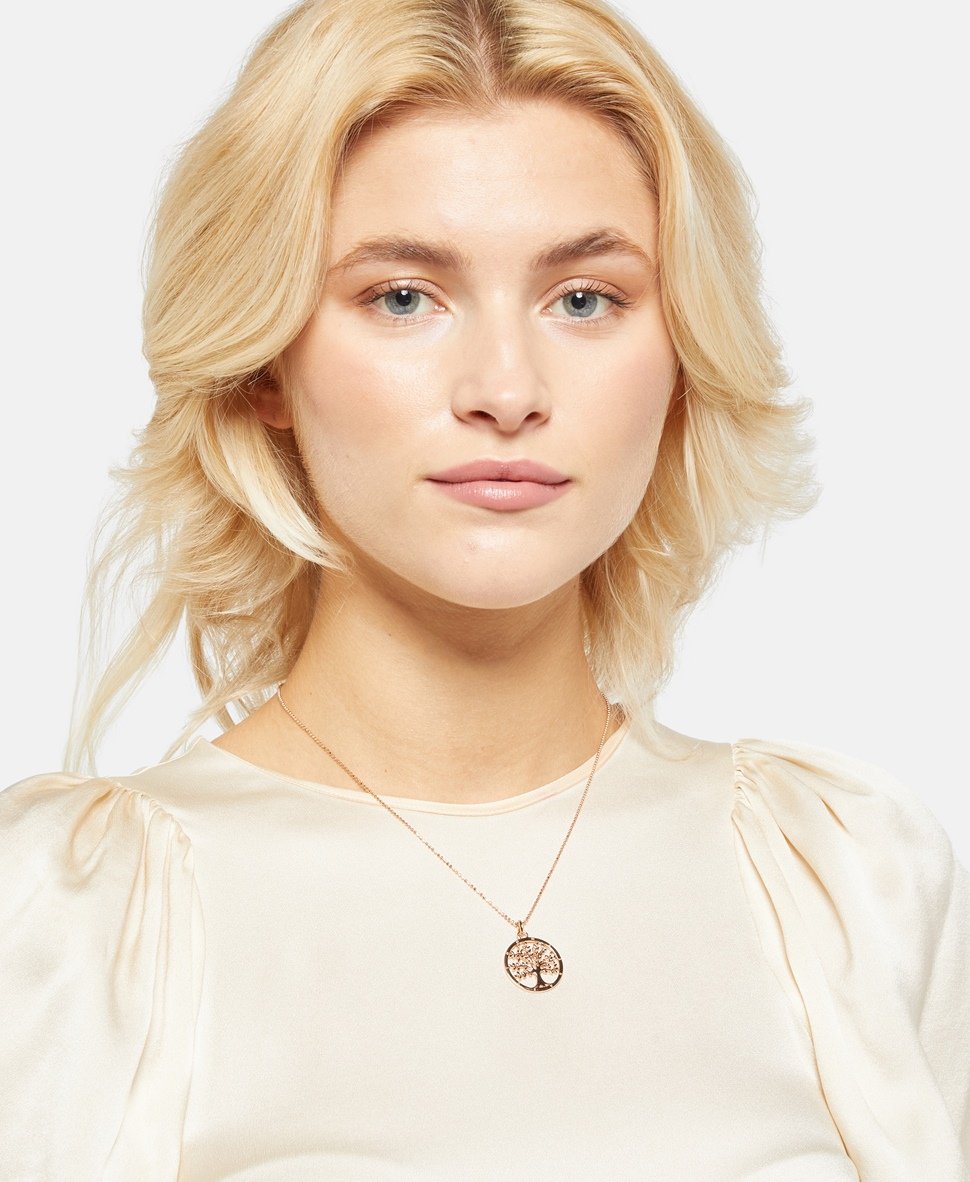 Thomas Sabo řetízek s přívěskem Růžově zlatá 4