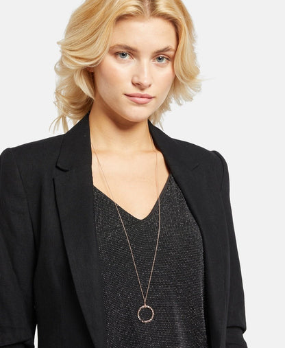 Thomas Sabo řetízek s přívěskem Růžově zlatá 4