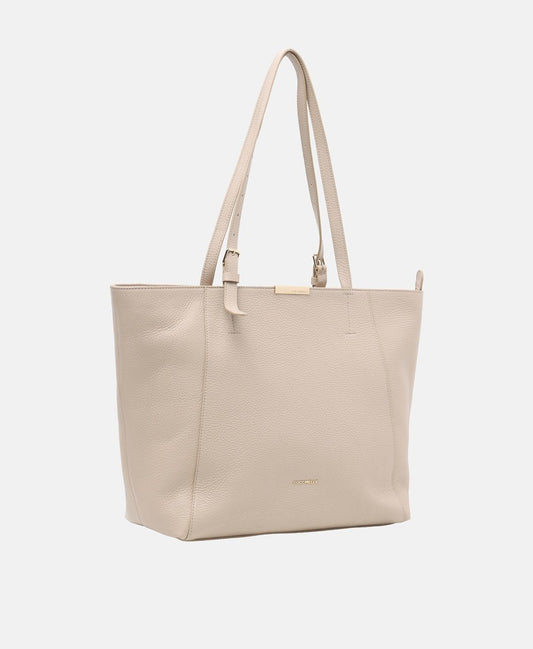Coccinelle kožená kabelka shopper Růžová 1
