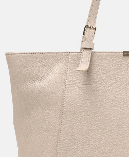 Coccinelle kožená kabelka shopper Růžová 2