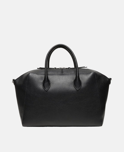 Coccinelle kožená kabelka shopper Černá 4