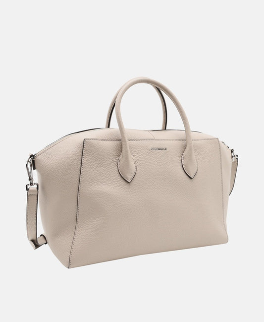 Coccinelle kožená kabelka shopper Růžová 1