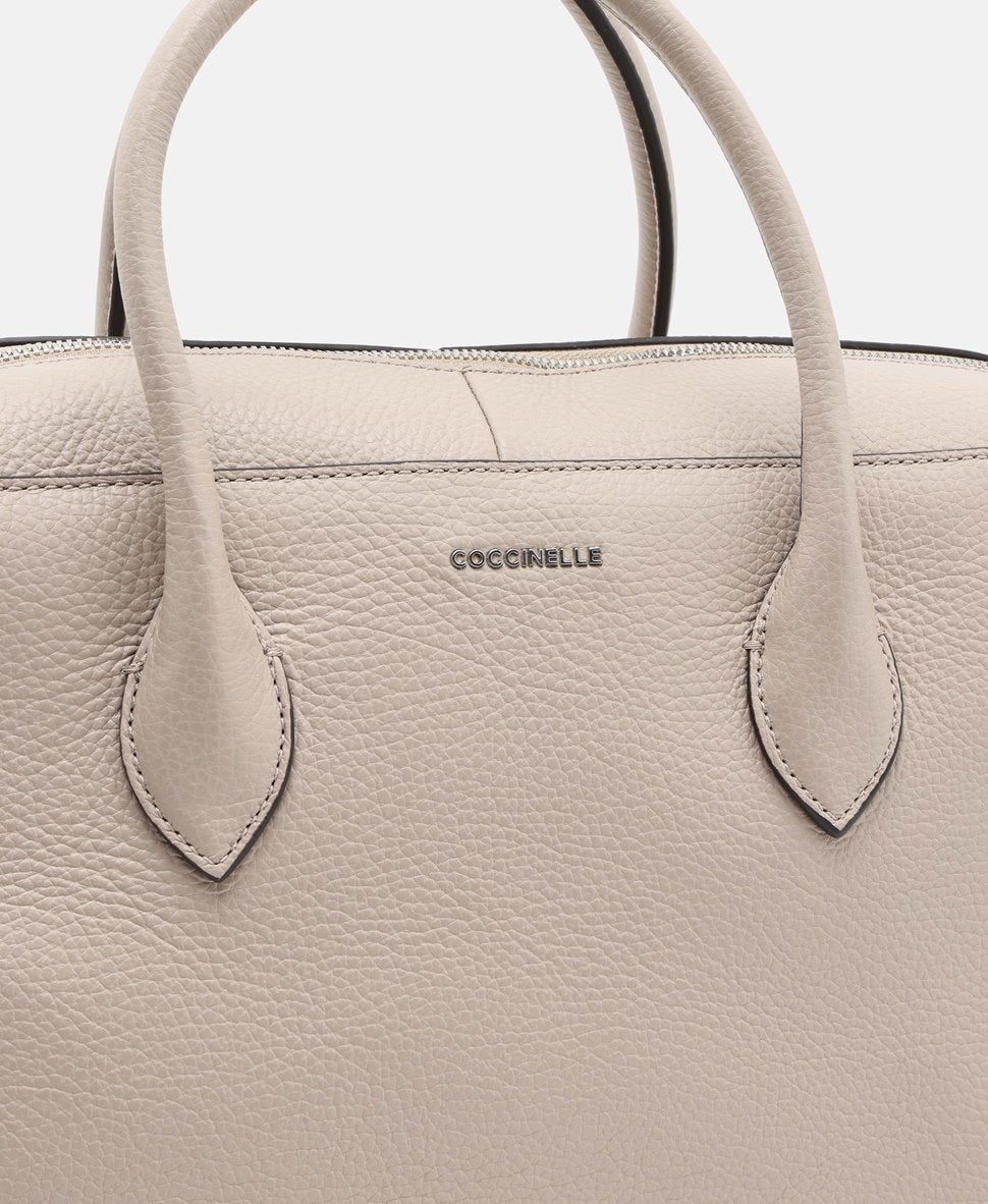 Coccinelle kožená kabelka shopper Růžová 2
