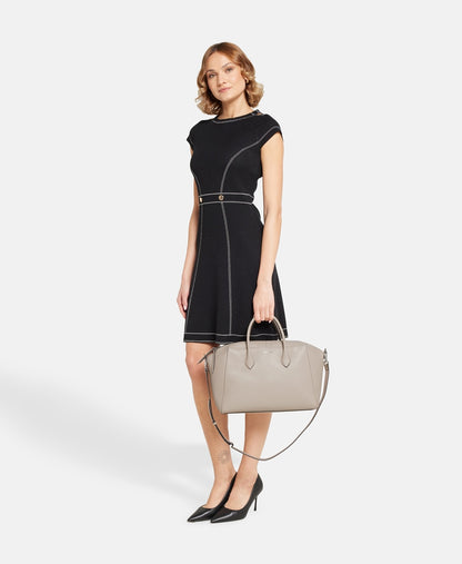 Coccinelle kožená kabelka shopper Růžová 5