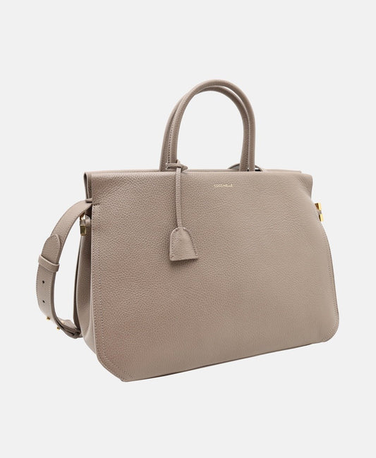Coccinelle kožená kabelka Taupe 1