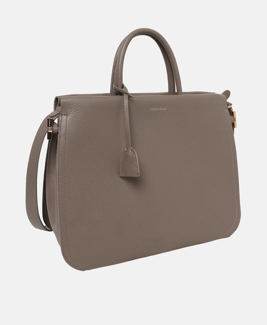 Coccinelle kožená kabelka Taupe 1