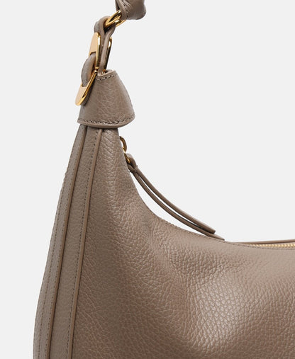 Coccinelle kožená hobo kabelka Taupe 2