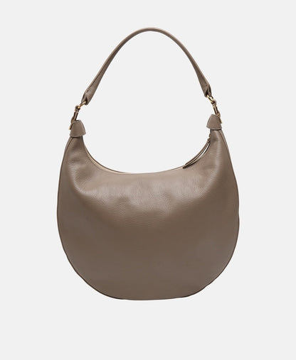 Coccinelle kožená hobo kabelka Taupe 4