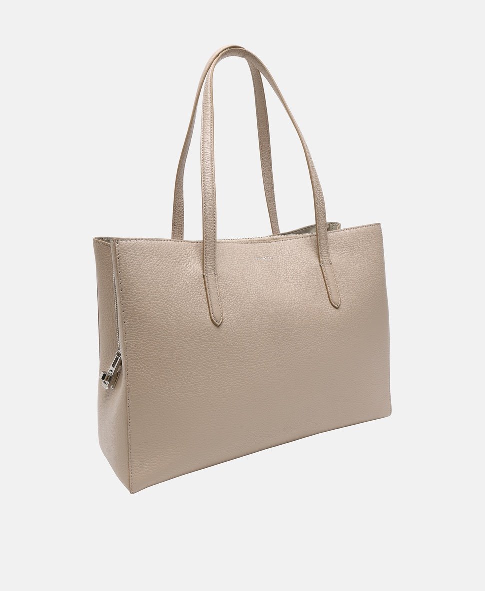 Coccinelle kožená kabelka shopper Růžová 1
