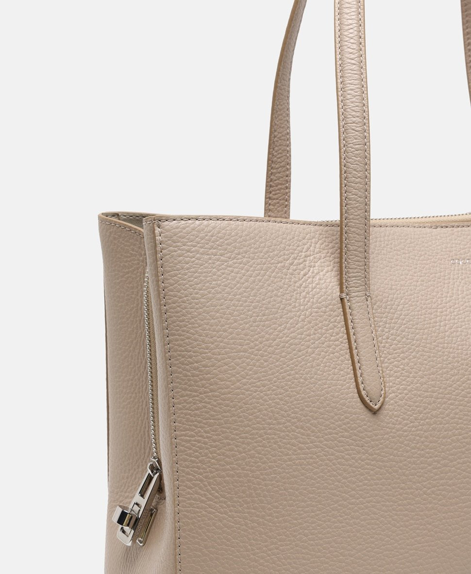 Coccinelle kožená kabelka shopper Růžová 2