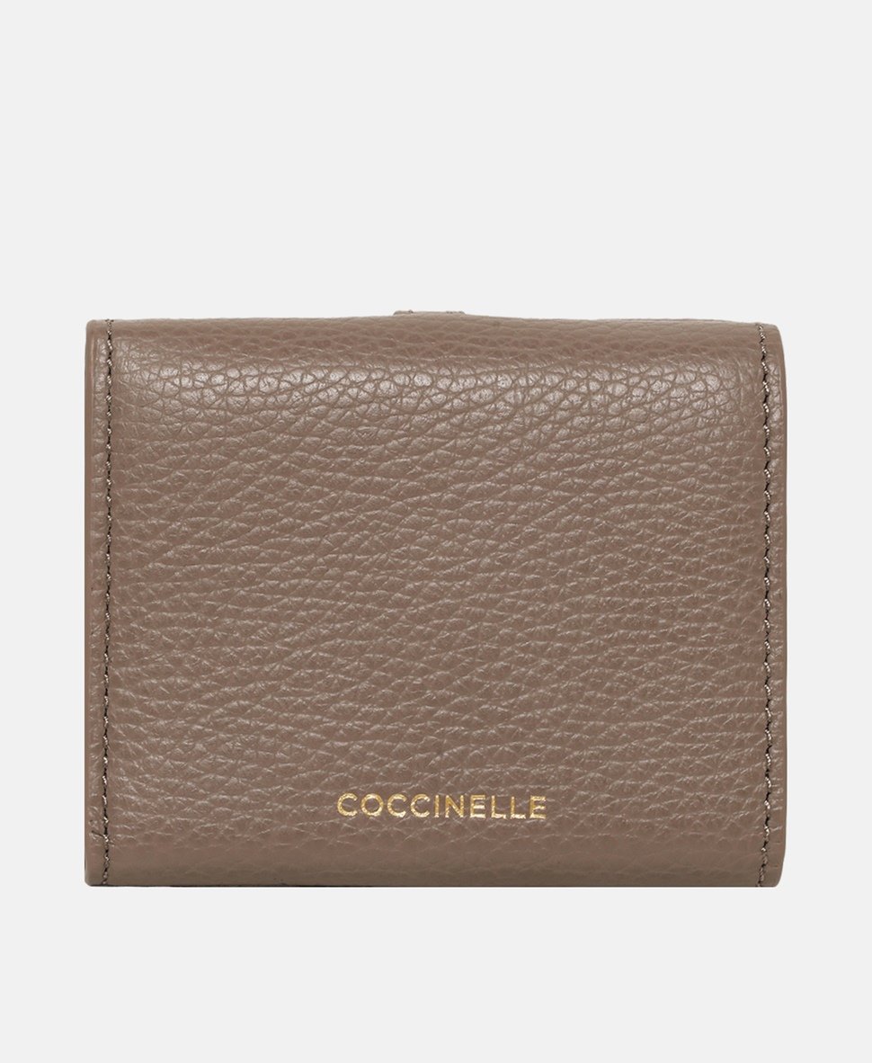 Coccinelle kožená peněženka Taupe 2