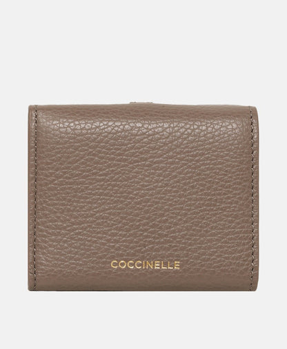 Coccinelle kožená peněženka Taupe 2