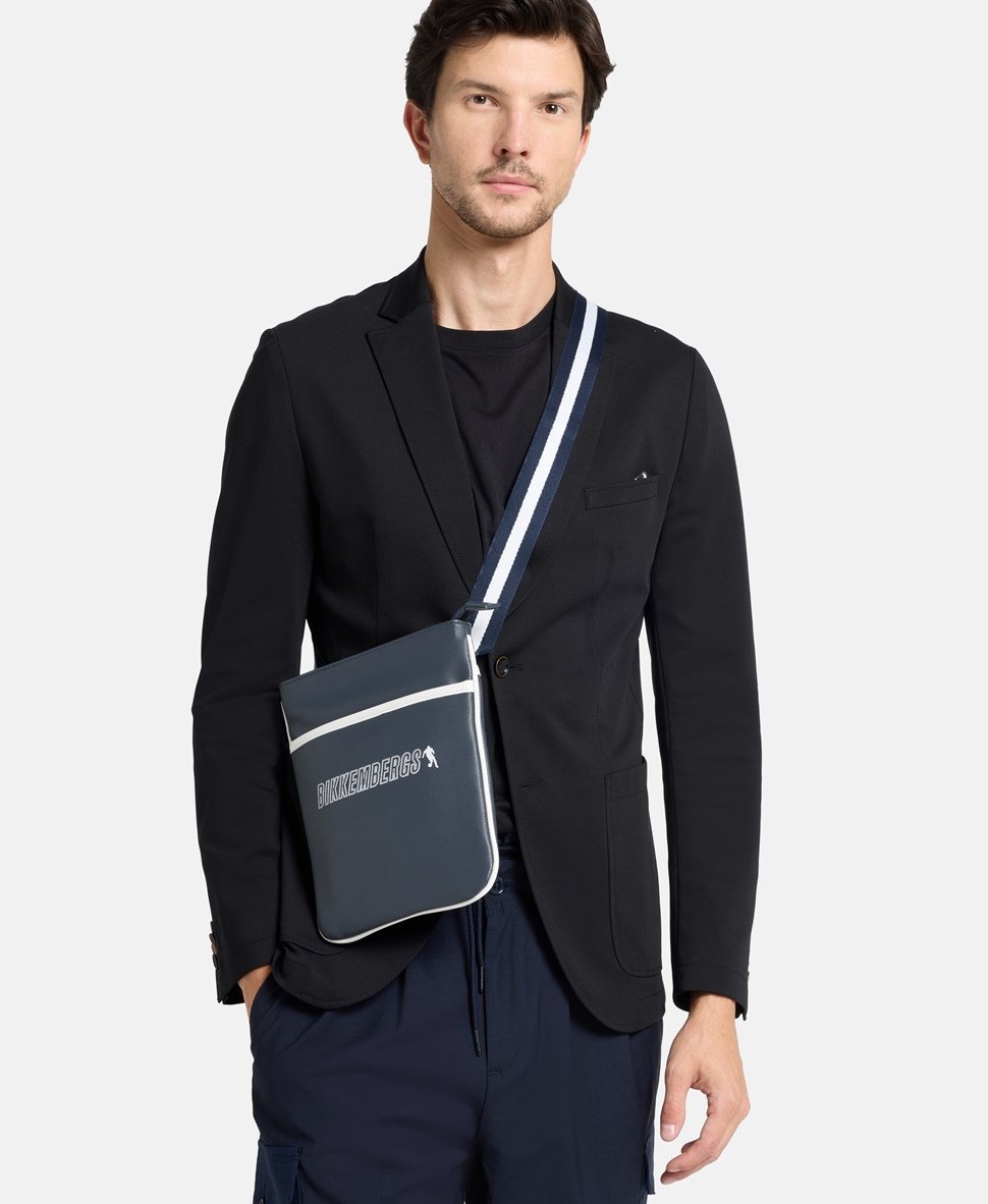 Bikkembergs taška messenger Námořnická modrá 5