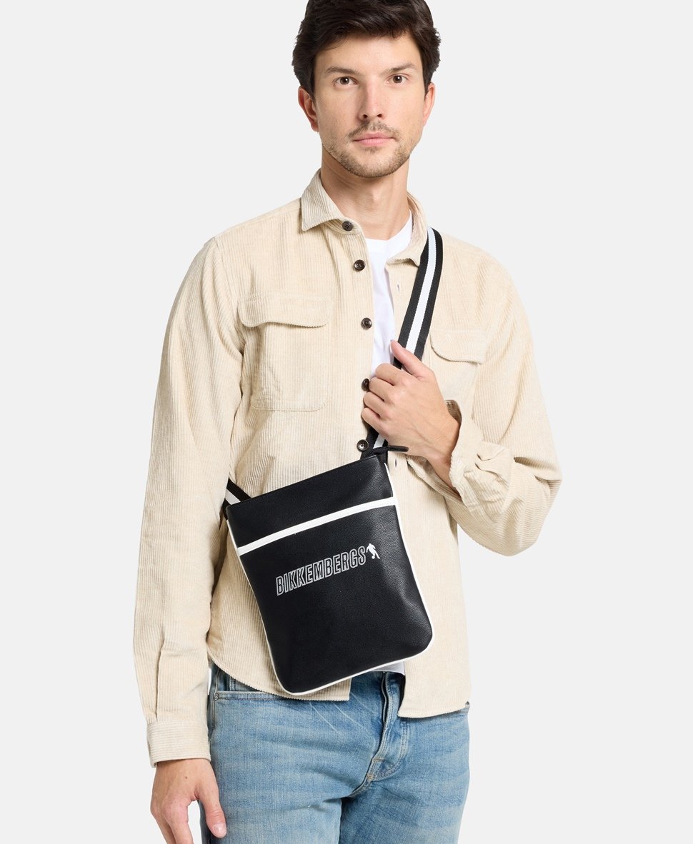 Bikkembergs taška messenger Černá 5