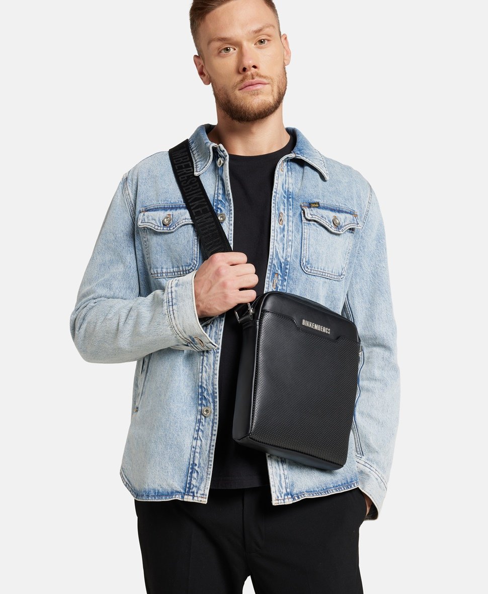 Bikkembergs taška messenger Černá 5