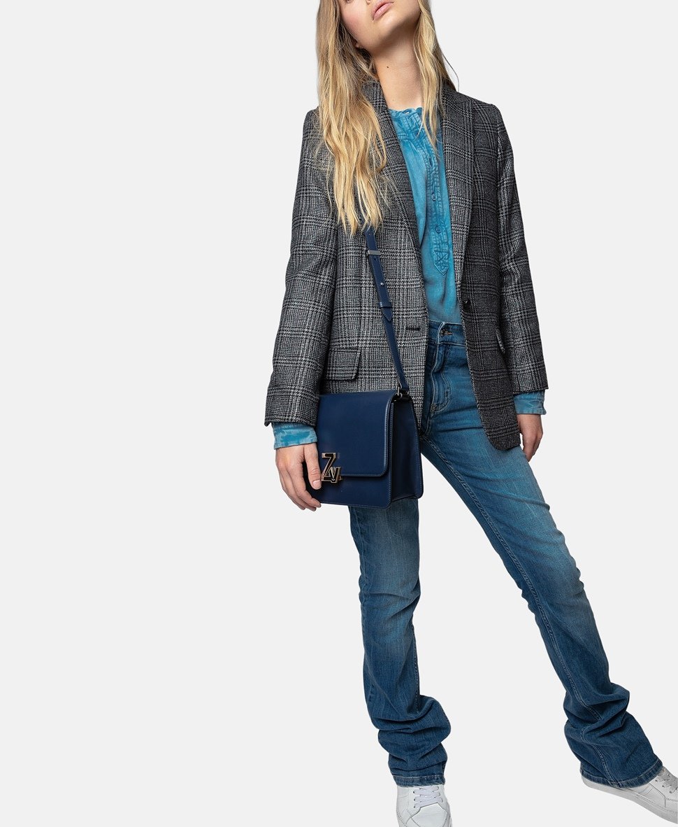 Zadig&Voltaire kožená kabelka Dun 5