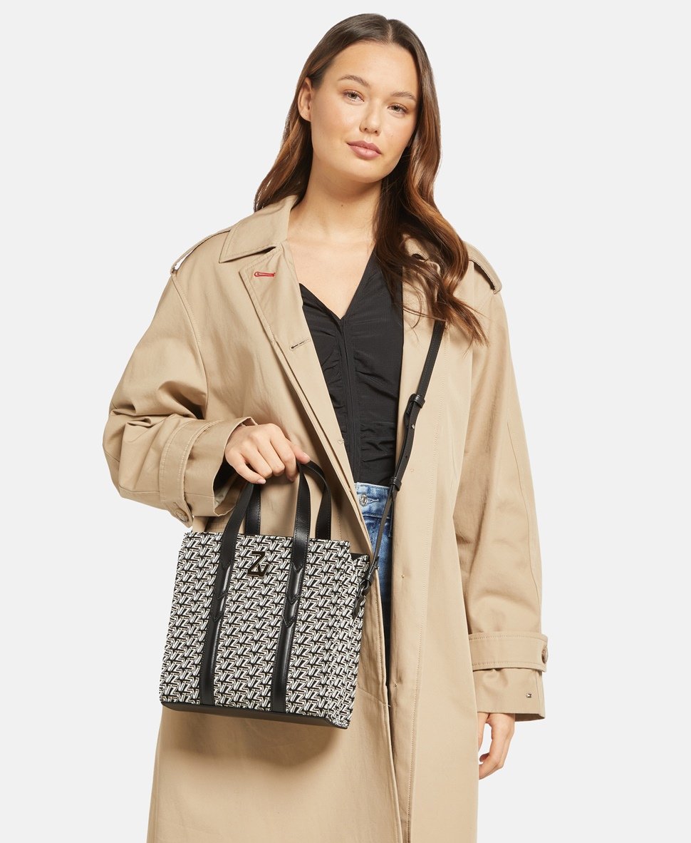 Zadig&Voltaire kožená kabelka tote Černá 5