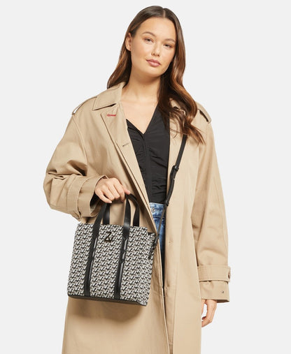 Zadig&Voltaire kožená kabelka tote Černá 5