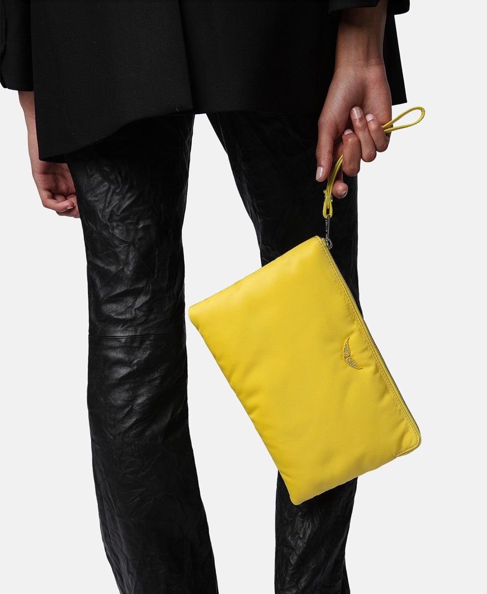 Zadig&Voltaire psaníčko Světle žlutá 5
