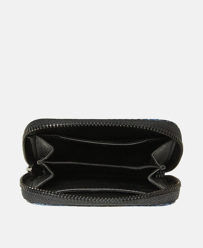 Zadig&Voltaire Kožená peněženka na mince Půlnoční modrá 3