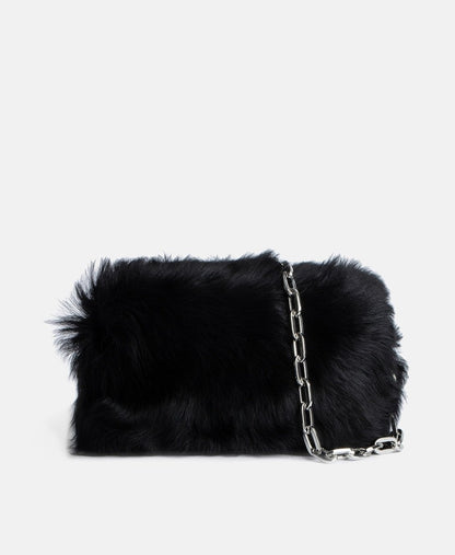 Zadig&Voltaire Kožená kabelka přes rameno Černá 5