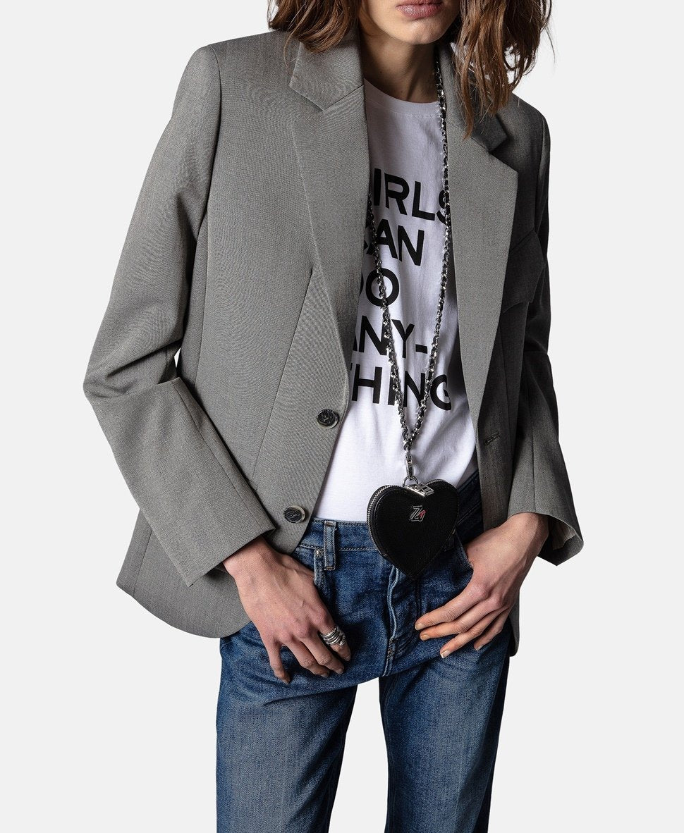 Zadig&Voltaire kožené psaníčko Černá 4