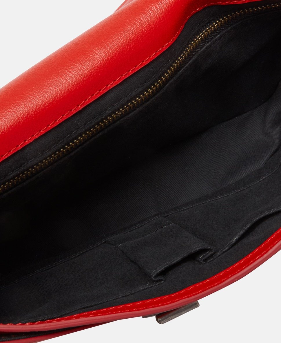 Zadig&Voltaire Kožená kabelka přes rameno Ecru 3