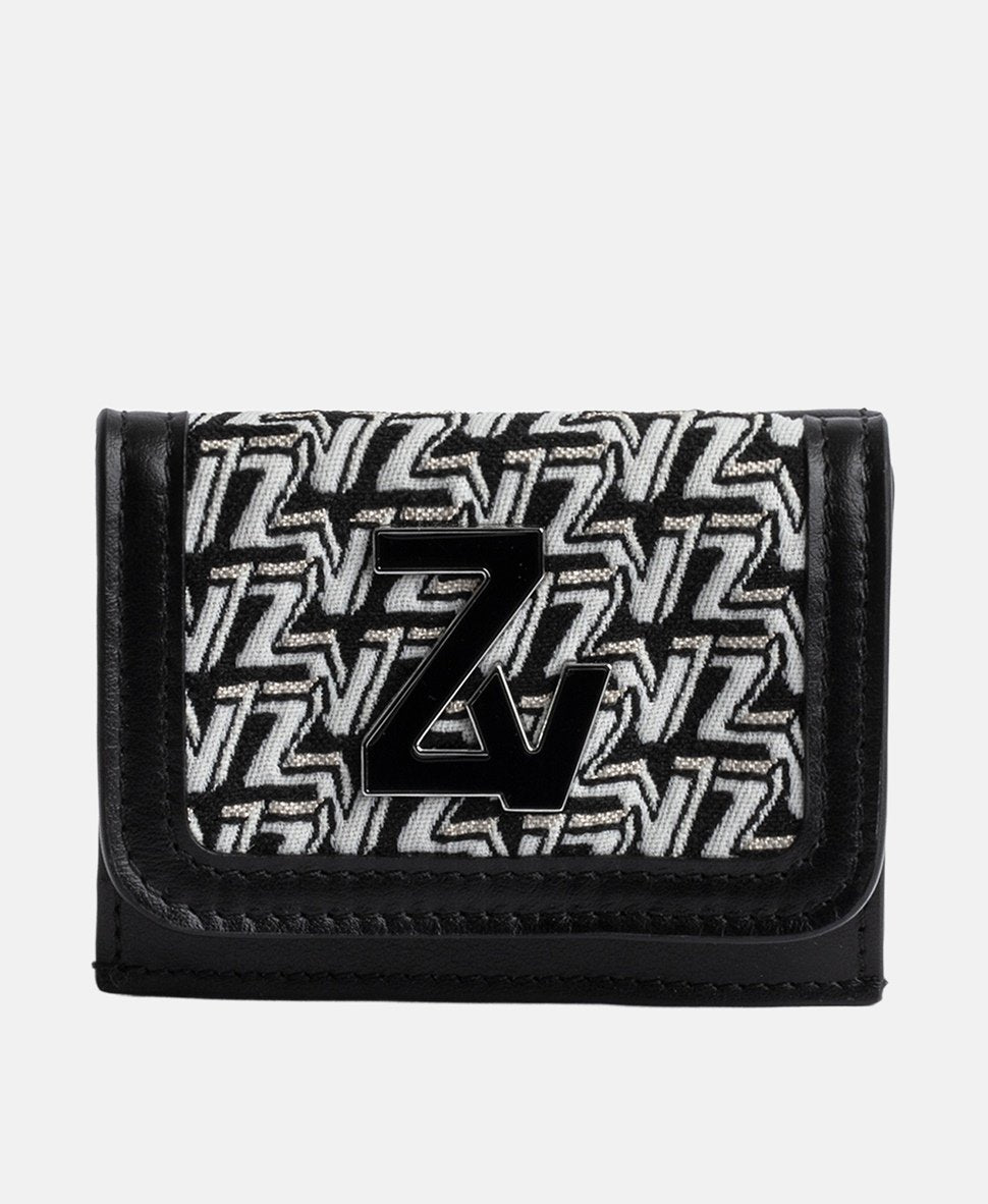 Zadig&Voltaire Kožená peněženka na mince Černá 1