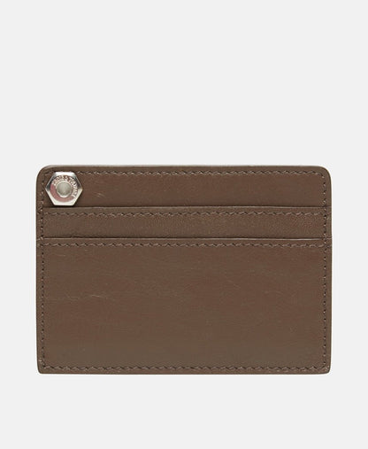 Zadig&Voltaire kožené pouzdro na karty Hnědá 2