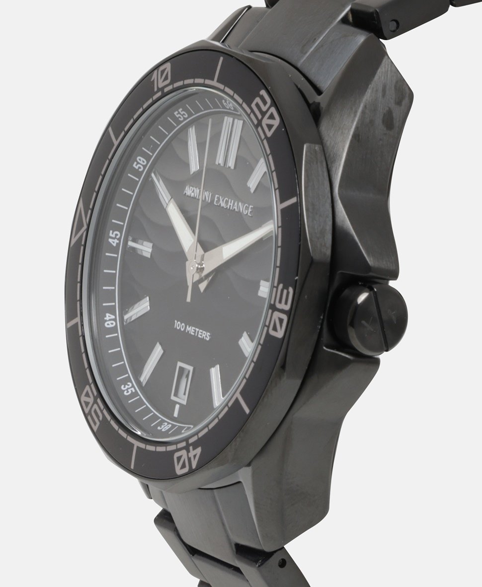 Armani Exchange hodinky Černá 2