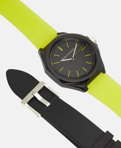 Armani Exchange hodinky Černá 2